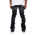 Distressed Ripped Streetwear Jeans Men